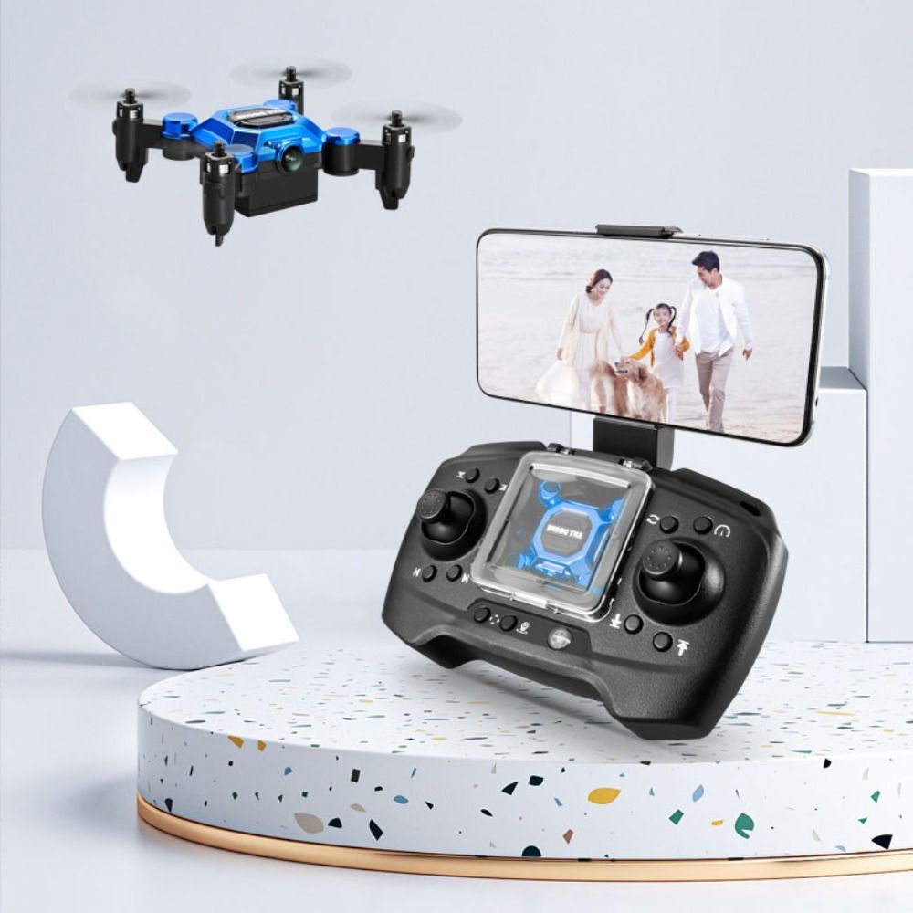 Drone Camera 4K - Mini Quadricóptero de Plástico com Controle