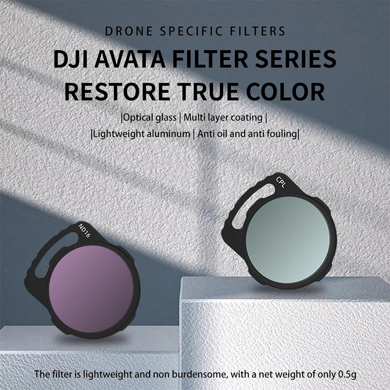 Drone Camera Filter - Para dji avata o3 unidade de