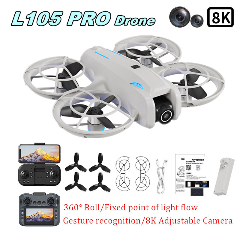Drone Camera 4K - Drone L105 PRO com Lente Dupla