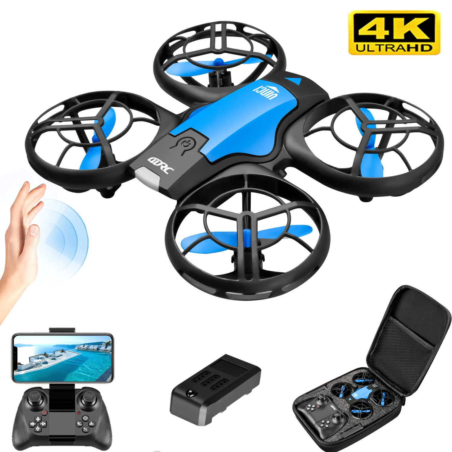 Novo Mini Drone V8 4K Profissi - Drone Camera 4K avaliação e preço