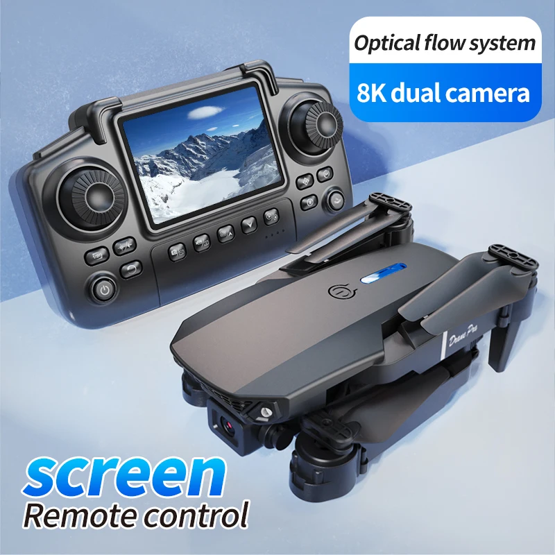 Drone Profissional E88 PRO com - Drone Camera 4K avaliação e preço