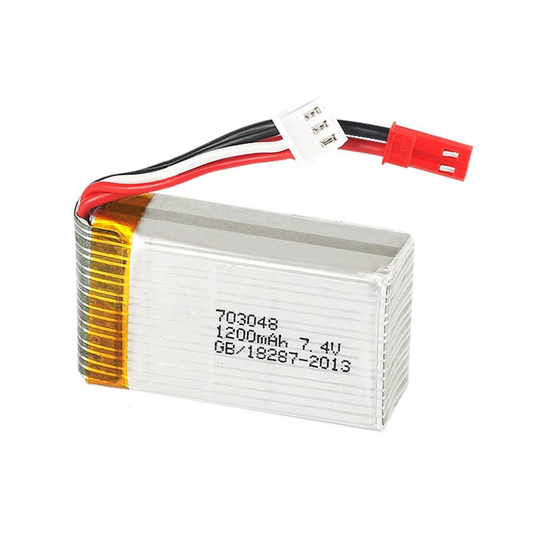 Bateria Lipo 2S 7,4V 1200mAh 7 - Eachine Drone E010 avaliação e preço