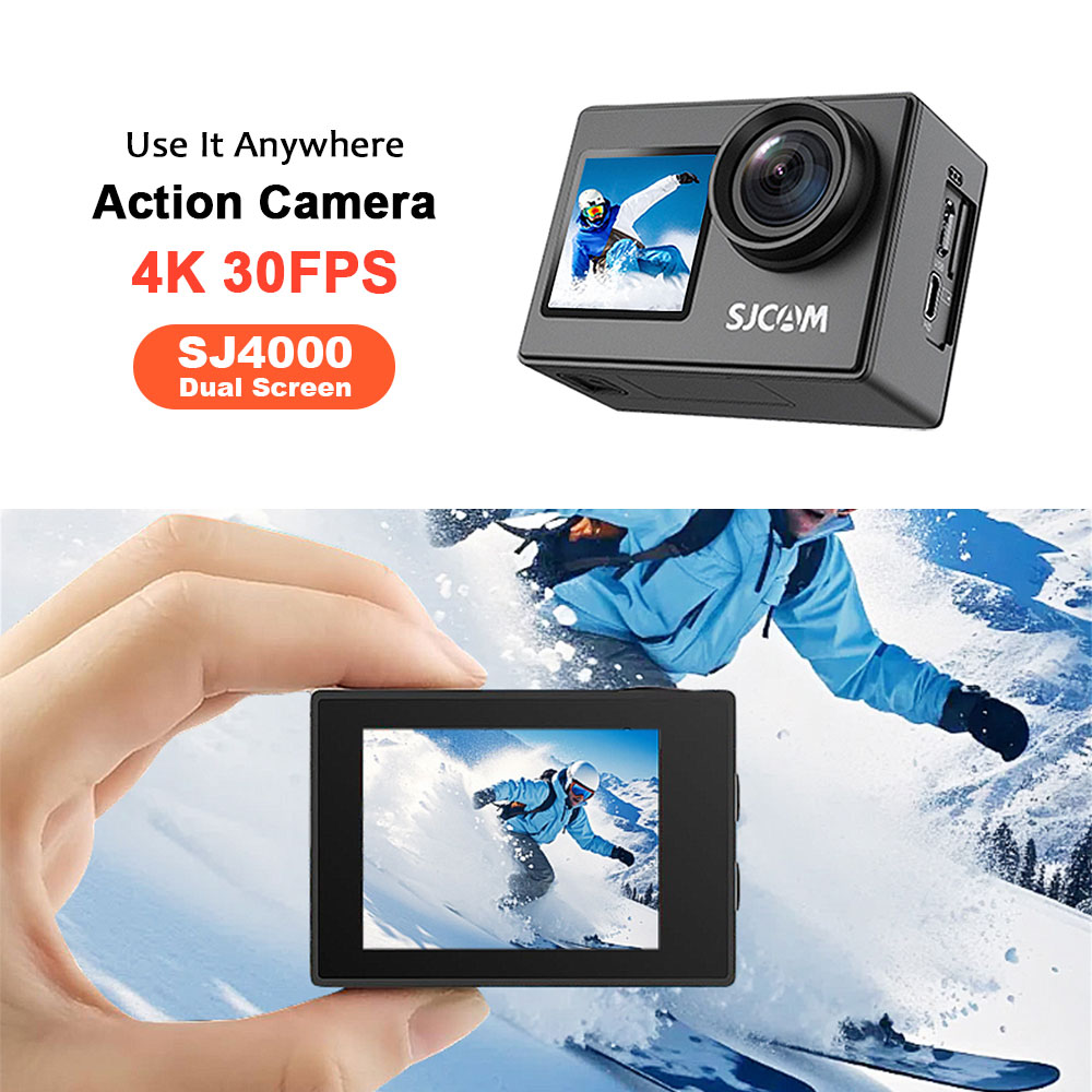 Câmera de Ação SJCAM SJ4000 4K - Drone Camera Action avaliação e preço