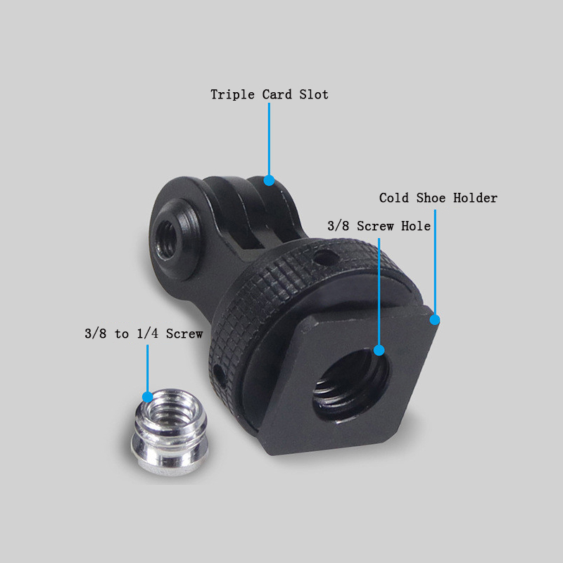 Adaptador de Montagem Hot Shoe - Drone Camera Action avaliação e preço